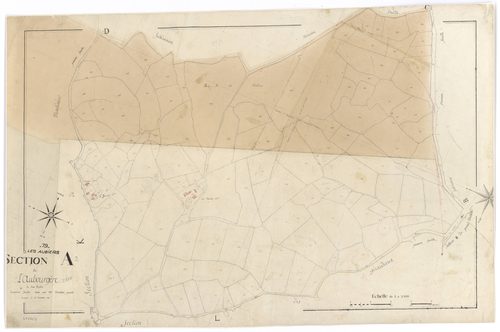 Nueil-les-Aubiers - FRAD079_CADASTRE_NAPOLEONIEN Section A2 dite de L'Aubourgère 