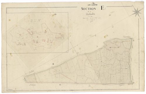 Nueil-les-Aubiers - FRAD079_CADASTRE_NAPOLEONIEN Section E2 dite de La Vacherasse 