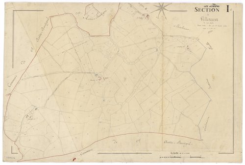 Nueil-les-Aubiers - FRAD079_CADASTRE_NAPOLEONIEN Section I1 dite de Villeneuve 