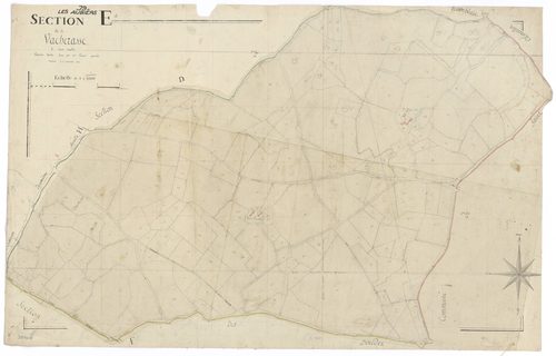 Nueil-les-Aubiers - FRAD079_CADASTRE_NAPOLEONIEN Section E1 dite de La Vacherasse 