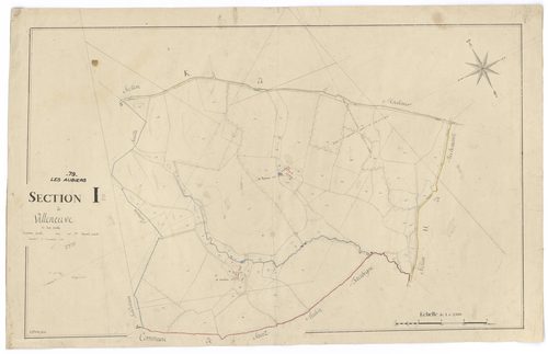 Nueil-les-Aubiers - FRAD079_CADASTRE_NAPOLEONIEN Section I2 dite de Villeneuve 