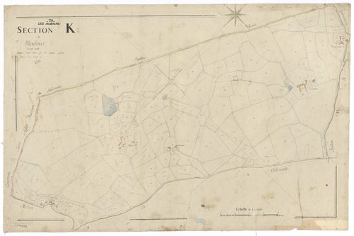 Nueil-les-Aubiers - FRAD079_CADASTRE_NAPOLEONIEN Section K2 dite de Moulinier 