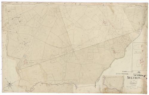 Nueil-les-Aubiers - FRAD079_CADASTRE_NAPOLEONIEN Section G1 dite de Cafard 