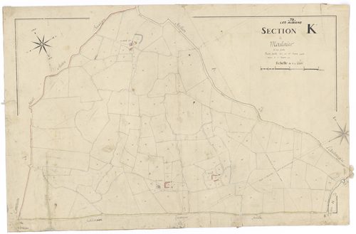 Nueil-les-Aubiers - FRAD079_CADASTRE_NAPOLEONIEN Section K1 dite de Moulinier 