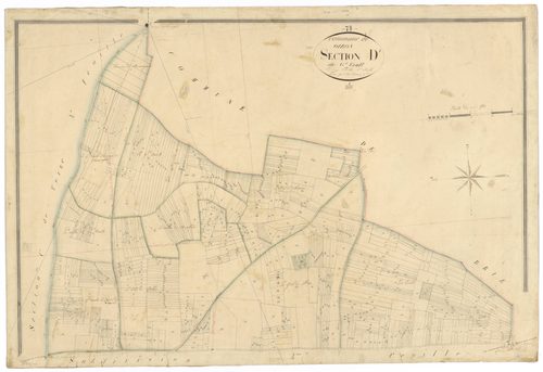 Oiron - FRAD079_CADASTRE_NAPOLEONIEN Section D1 dite de Grand Vault 