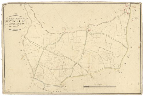 Oroux - FRAD079_CADASTRE_NAPOLEONIEN Section C dite de la Chaussinière 