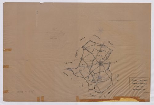 Oroux - FRAD079_CADASTRE_RECENT Tableau d'assemblage 