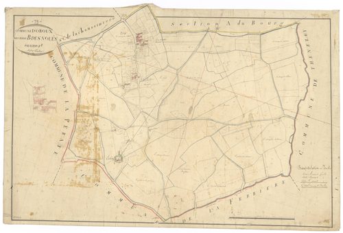 Oroux - FRAD079_CADASTRE_NAPOLEONIEN Section B dite des Noues 