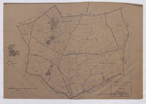 Oroux - FRAD079_CADASTRE_RECENT Section B 