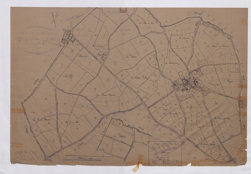 Oroux - FRAD079_CADASTRE_RECENT Section A 