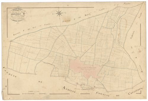 Paizay-le-Chapt - FRAD079_CADASTRE_NAPOLEONIEN Section B dite de Semoussais 