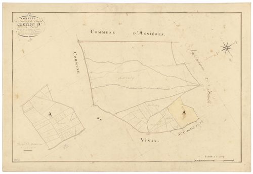 Paizay-le-Chapt - FRAD079_CADASTRE_NAPOLEONIEN Section D1 dite de la Forêt 