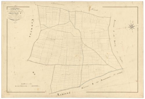 Paizay-le-Chapt - FRAD079_CADASTRE_NAPOLEONIEN Section C1 dite du Cul 
