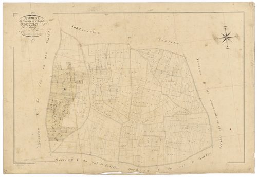 Paizay-le-Chapt - FRAD079_CADASTRE_NAPOLEONIEN Section F2 dite du Bourg 