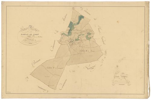 Paizay-le-Tort - FRAD079_CADASTRE_NAPOLEONIEN Tableau d'assemblage 