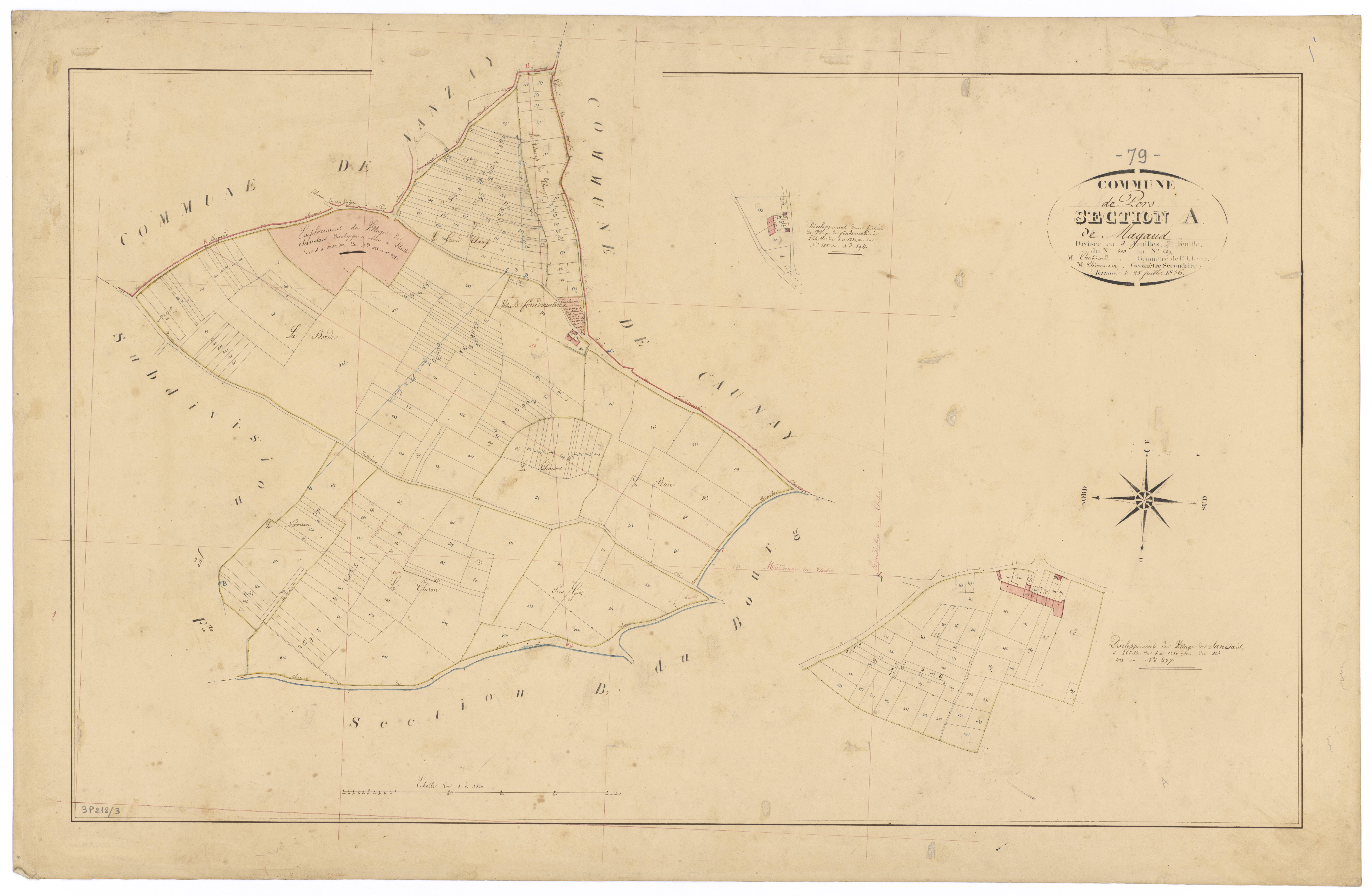 Pers - FRAD079_CADASTRE_NAPOLEONIEN Section A2 dite de Magaud 