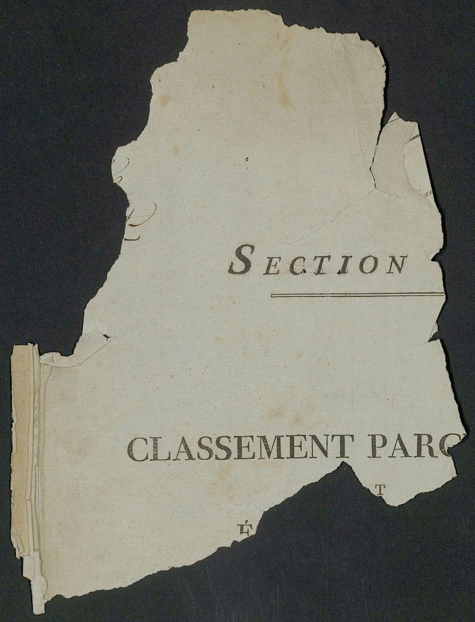 Prin-Deyrançon - FRAD079_CADASTRE_NAPOLEONIEN_MATRICES État de section et relevé des numéros de même nature de propriété 