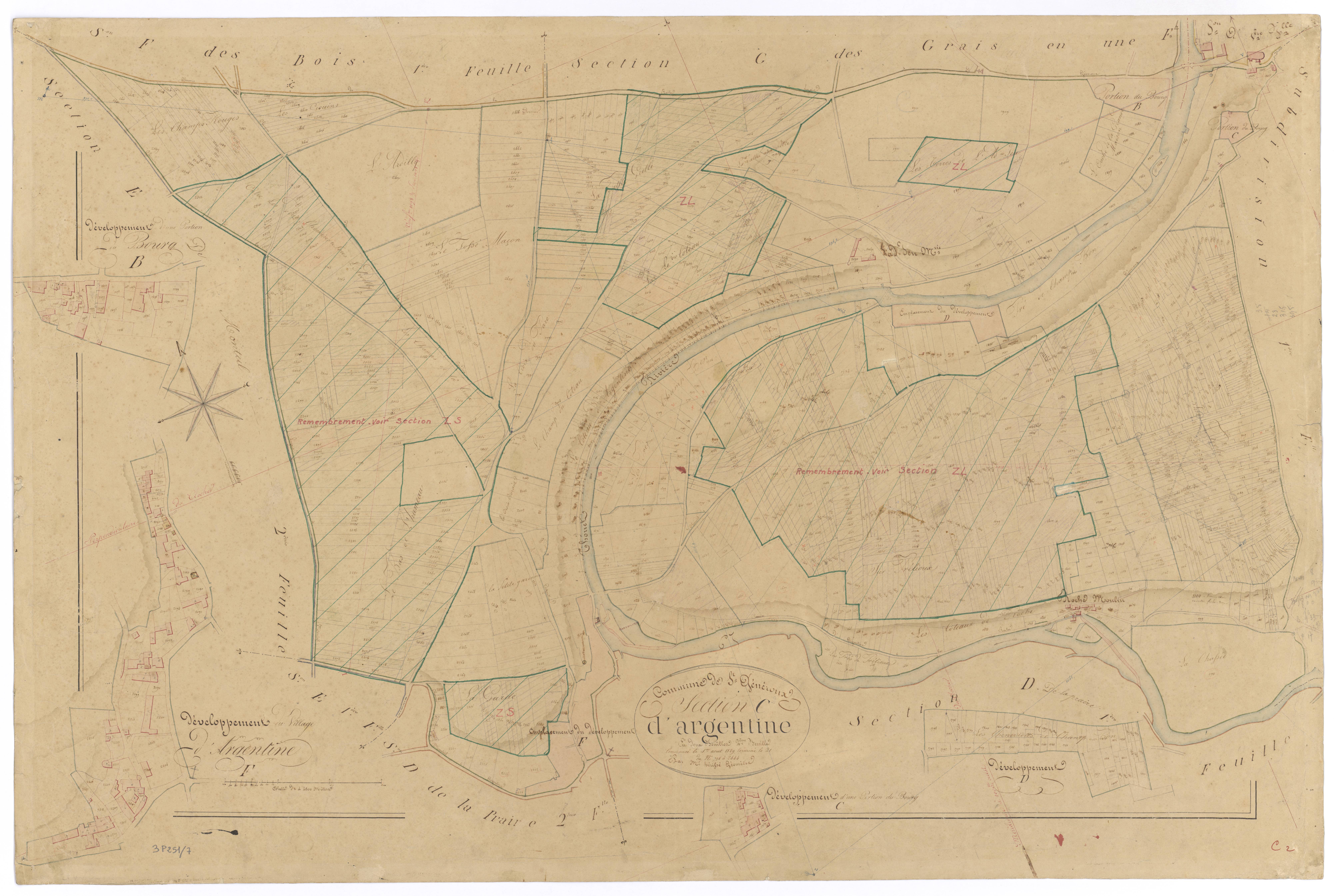Saint-Généroux - FRAD079_CADASTRE_NAPOLEONIEN Section C2 dite d'Argentine 