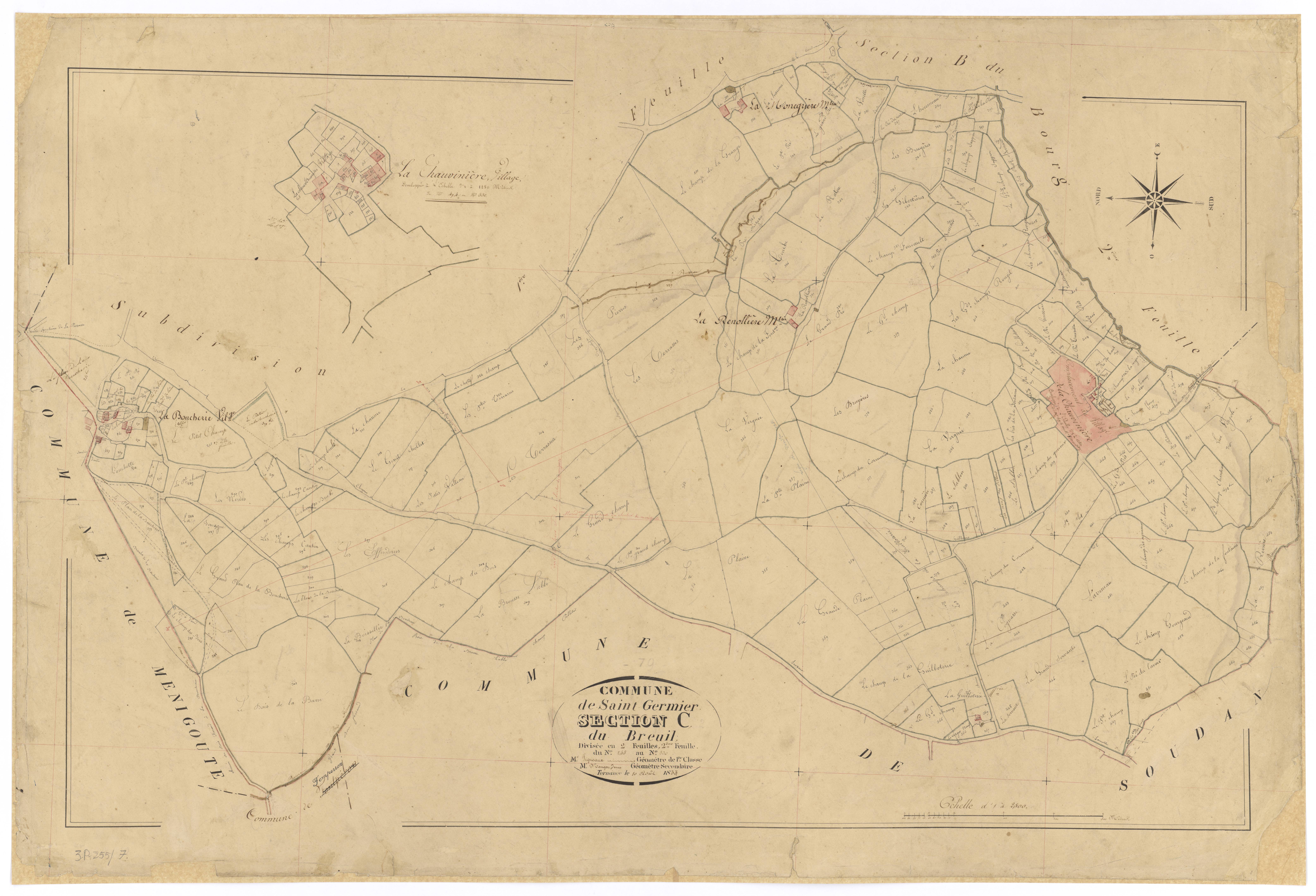 Saint-Germier - FRAD079_CADASTRE_NAPOLEONIEN Section C2 dite du Breuil 
