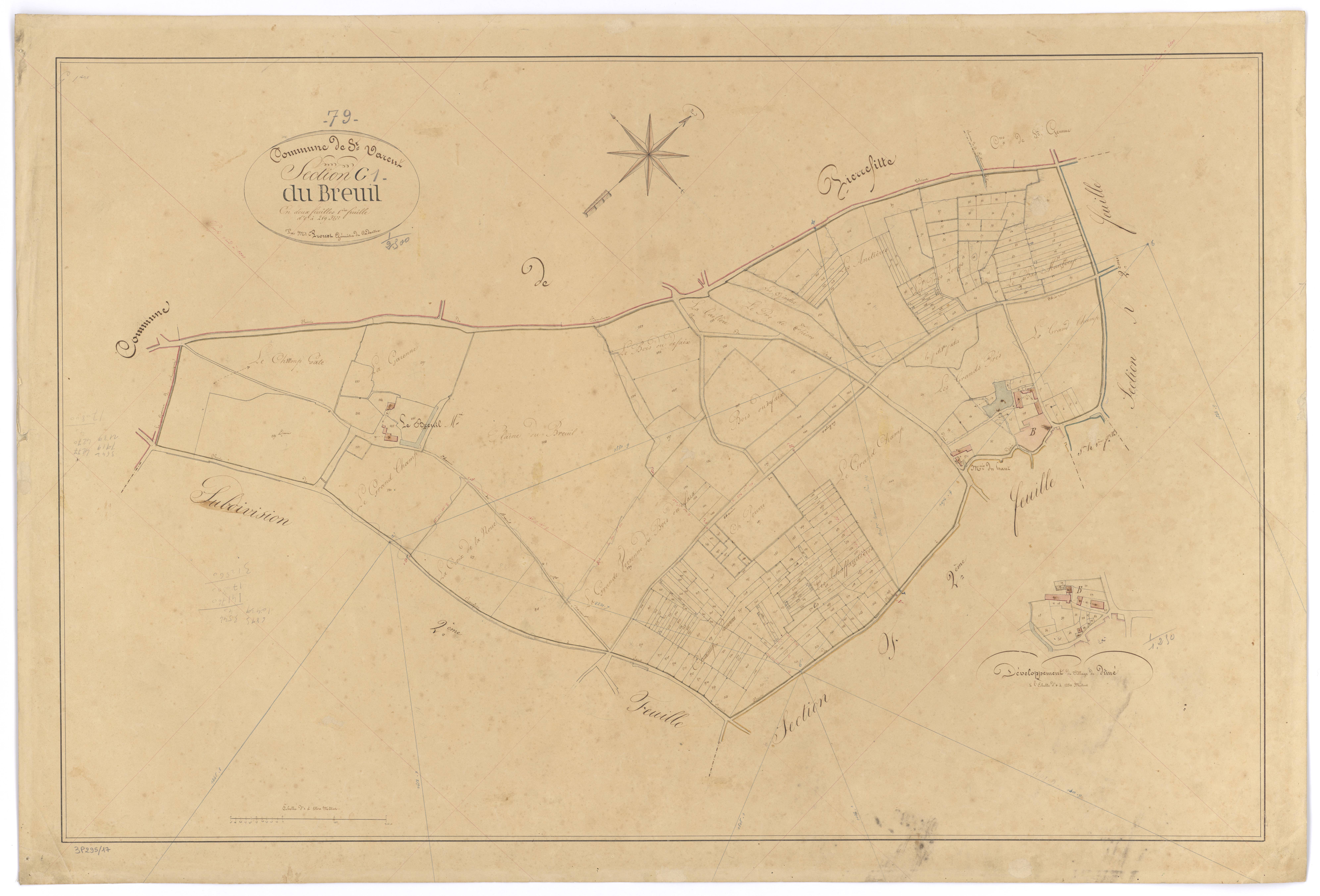Saint-Varent - FRAD079_CADASTRE_NAPOLEONIEN Section G1 dite du Breuil 