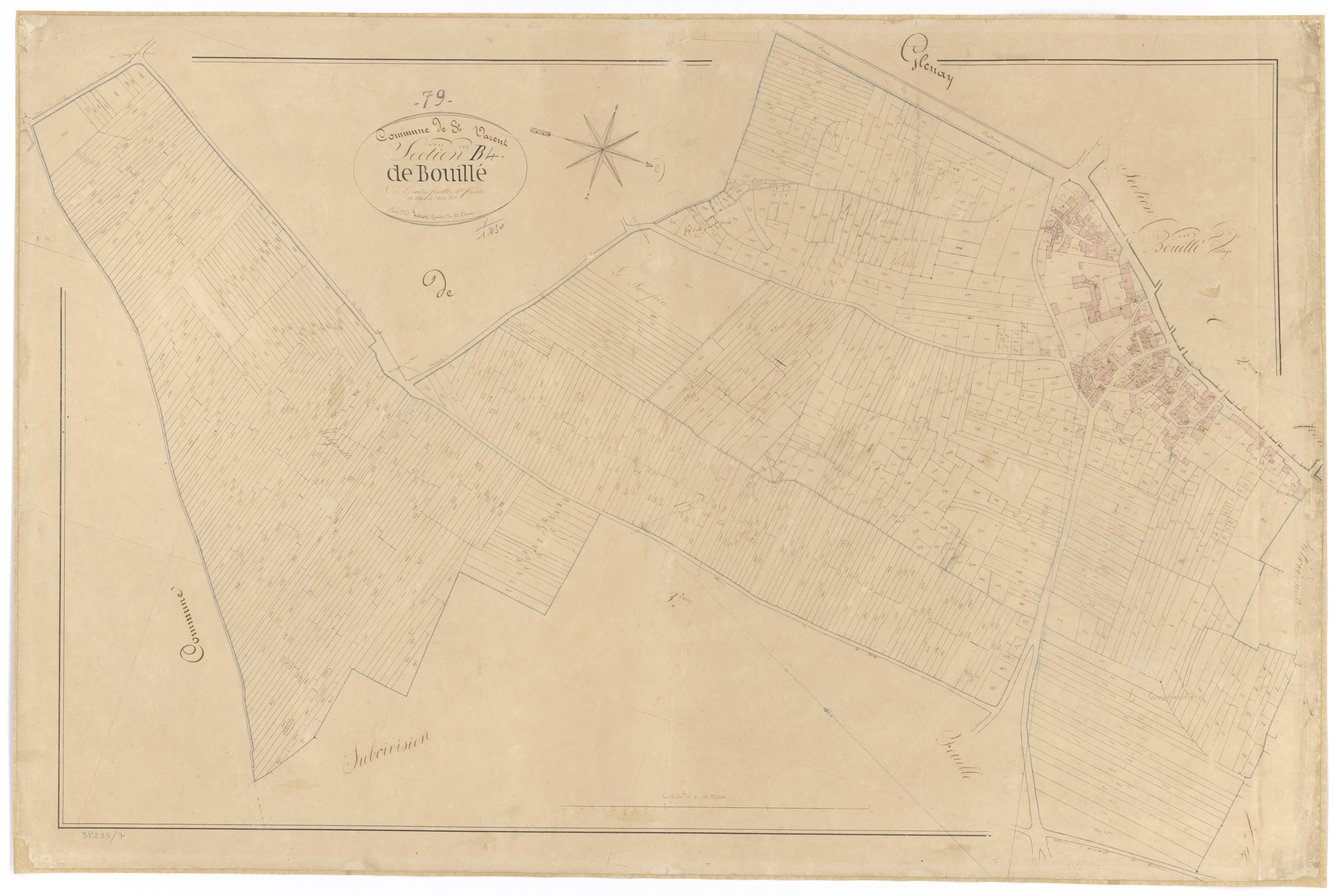 Saint-Varent - FRAD079_CADASTRE_NAPOLEONIEN Section B4 dite de Bouillé