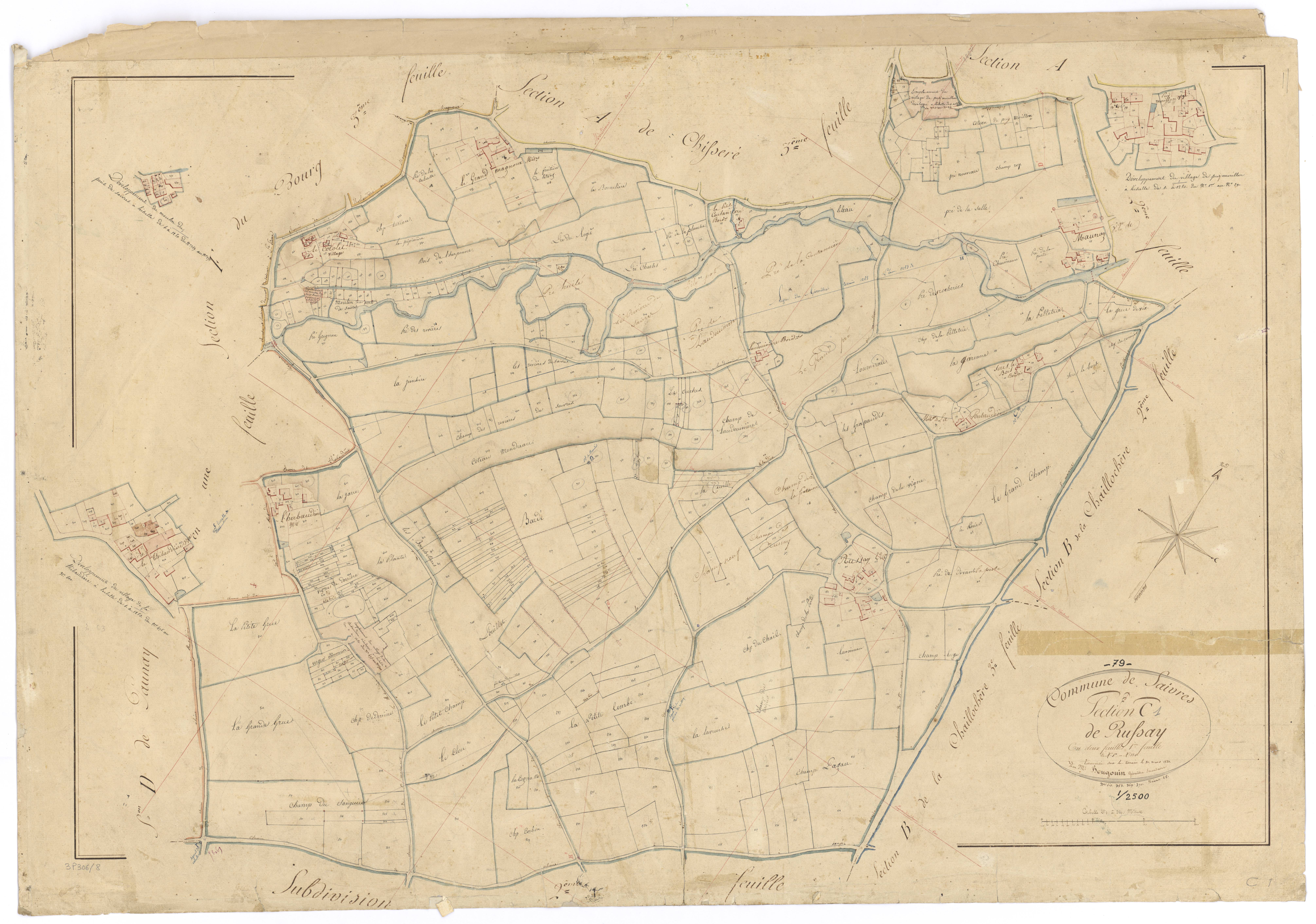 Saivres - FRAD079_CADASTRE_NAPOLEONIEN Section C1 dite de Russay 