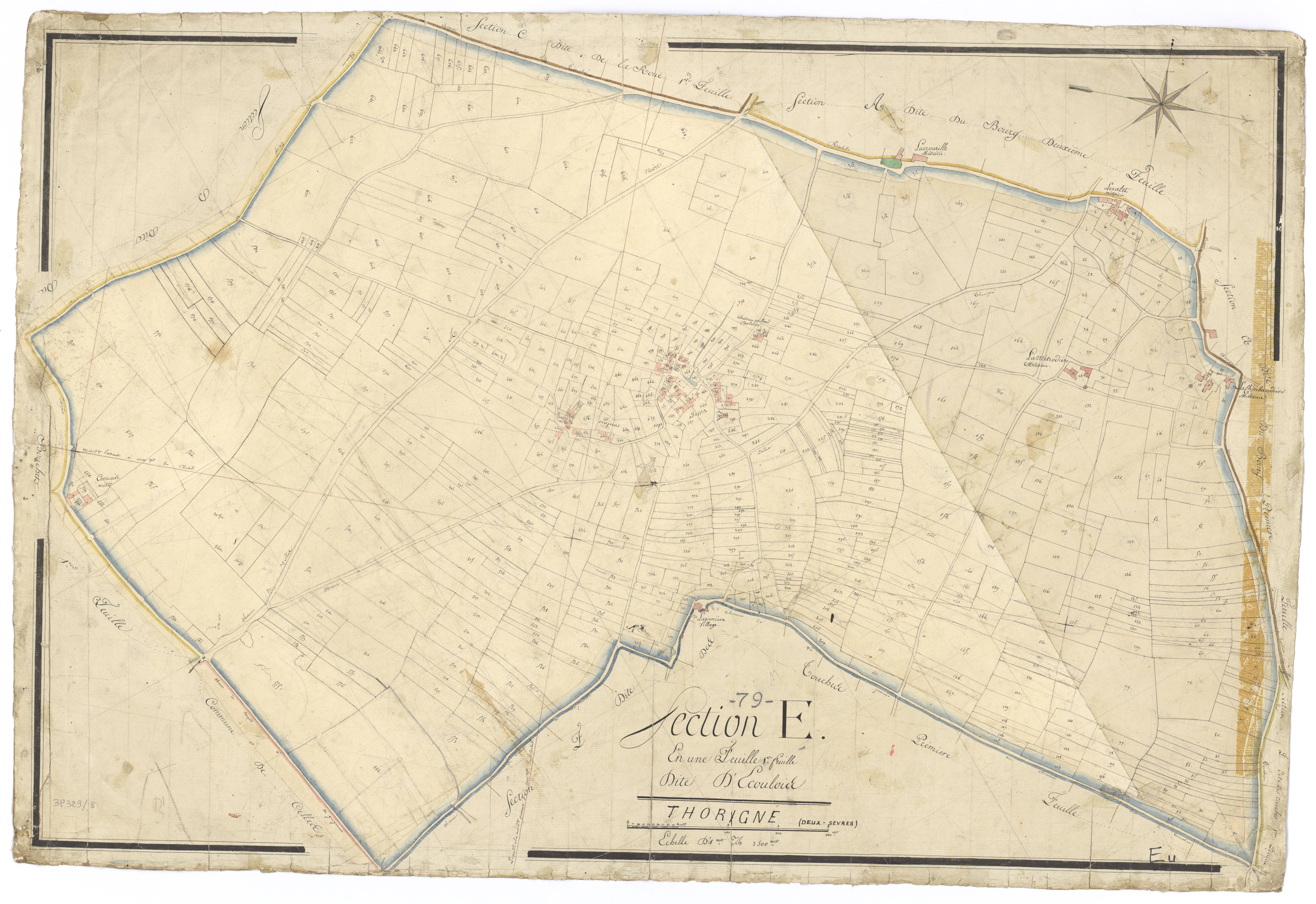 Thorigné - FRAD079_CADASTRE_NAPOLEONIEN Section E dite d'Ecoulois