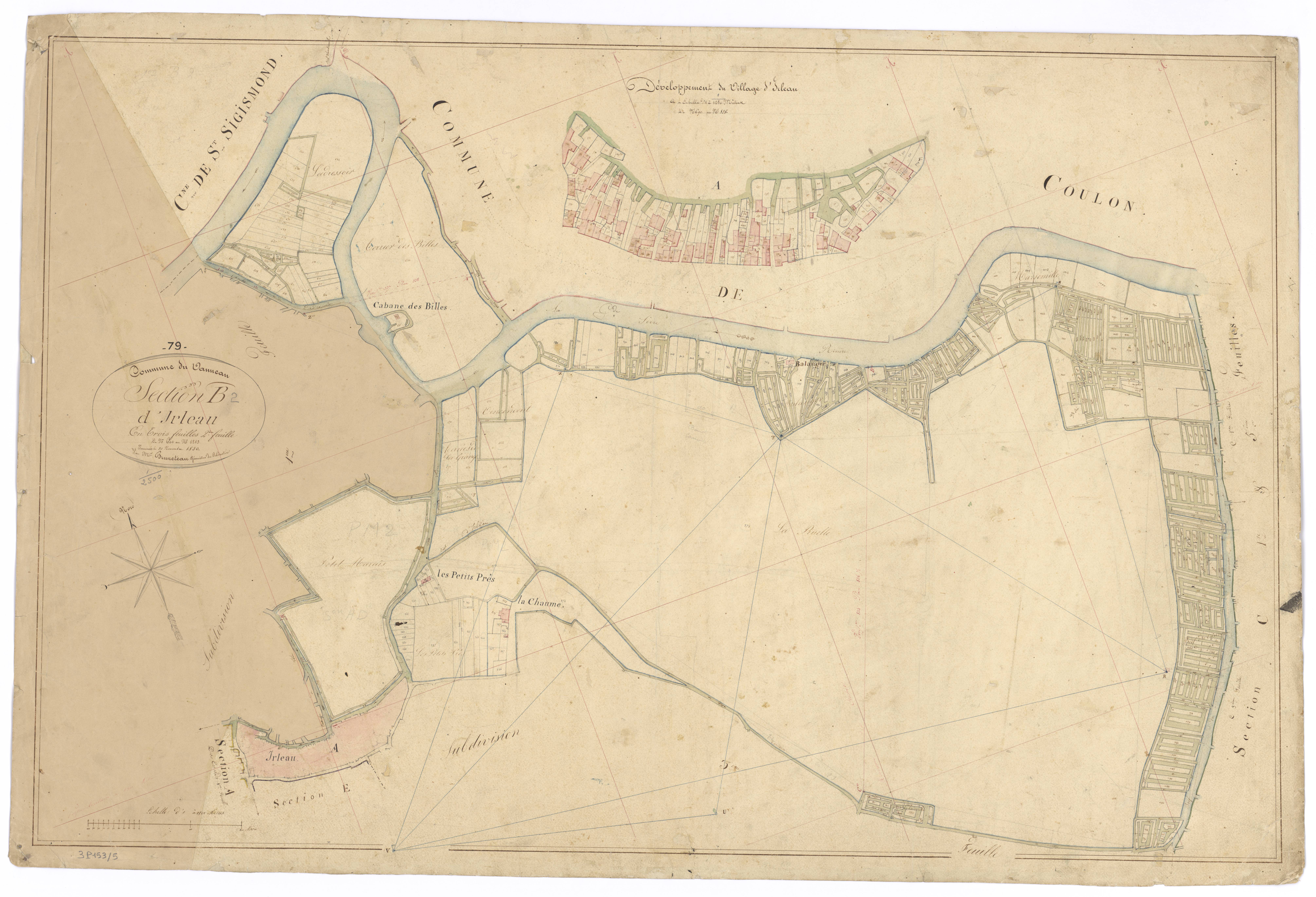 Le Vanneau-Irleau - FRAD079_CADASTRE_NAPOLEONIEN Section B2 dite d'Irleau 