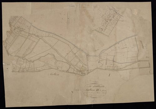 Plan du cadastre napoléonien - Abbeville : bas Terroirs de Thuison et de Labouvaque, H2