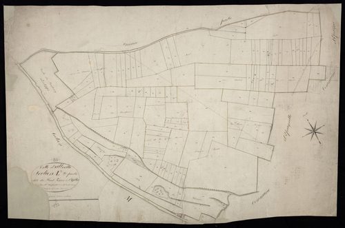 Plan du cadastre napoléonien - Abbeville : Haut Terroir de Saint Gilles (Le), L2