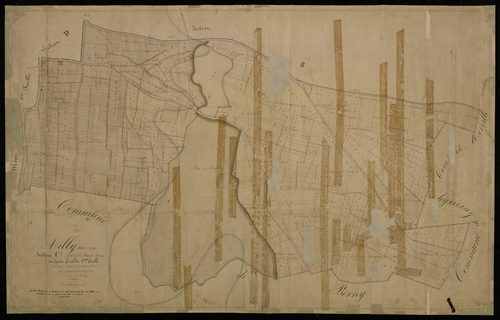 Plan du cadastre napoléonien - Ailly-sur-Noye : Haute borne (La), C2