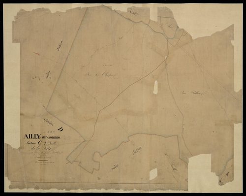 Plan du cadastre napoléonien - Ailly-sur-Somme (Ailly sur Somme) : Forêt (La), C2