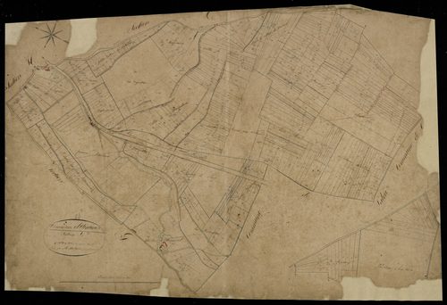 Plan du cadastre napoléonien - Airaines : F