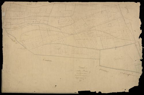 Plan du cadastre napoléonien - Airaines (Dreuil) : Grande Remise (La), B1