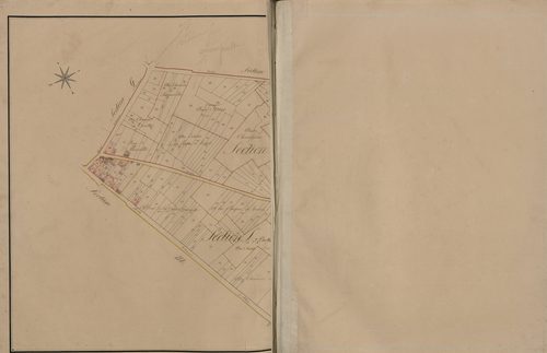 Plan du cadastre napoléonien - Atlas cantonal - Amiens : K2