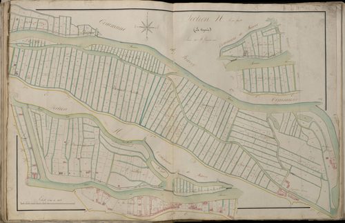 Plan du cadastre napoléonien - Atlas cantonal - Amiens : Voyerie(La), N