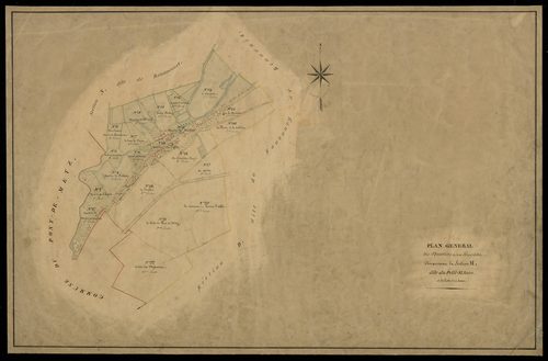 Plan du cadastre napoléonien - Amiens (Amiens) : Petit-Saint Jean (Le), M