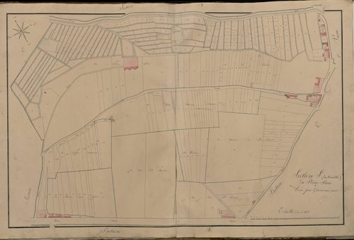 Plan du cadastre napoléonien - Atlas cantonal - Amiens : Plein Seau(Le), S