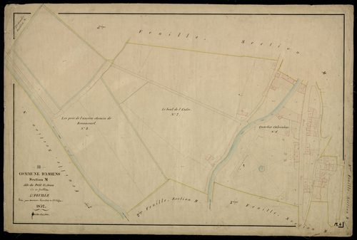 Plan du cadastre napoléonien - Amiens : Petit Saint Jean (Le), M4
