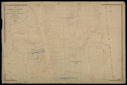 Plan du cadastre napoléonien - Amiens : Faubourg d'Henri-Ville (Le), C5