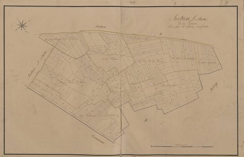 Plan du cadastre napoléonien - Atlas cantonal - Amiens : Ferrière (La), L1