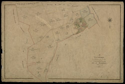 Plan du cadastre napoléonien - Amiens (Amiens) : Boutillerie, L