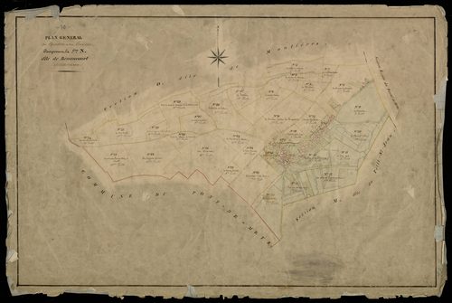 Plan du cadastre napoléonien - Amiens (Amiens) : Renancourt, N