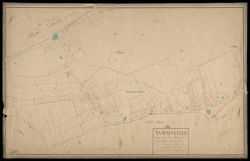 Plan du cadastre napoléonien - Andainville : Chef-lieu (Le), A2