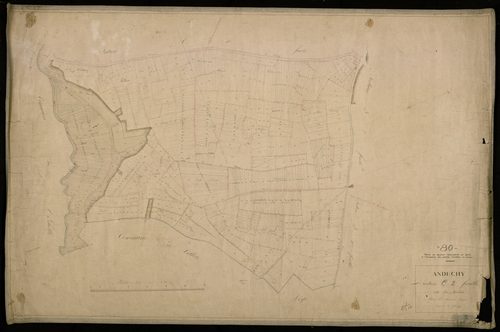 Plan du cadastre napoléonien - Andechy : Milieu (Le), C2