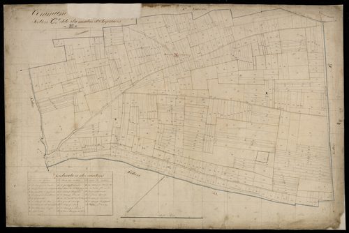 Plan du cadastre napoléonien - Argoeuves : Moulin d'Argoeuves (Le), C