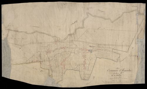 Plan du cadastre napoléonien - Argoules : Chef-lieu (Le), A