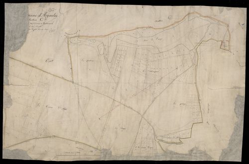 Plan du cadastre napoléonien - Argoules : Chemin de Pinchemont (Le), C