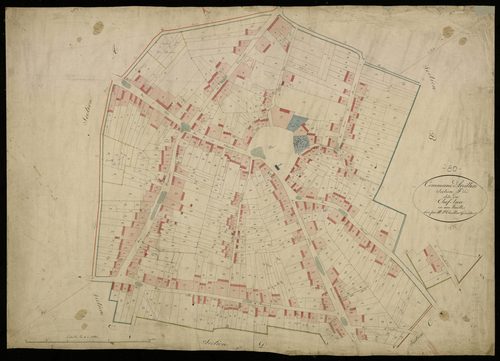 Plan du cadastre napoléonien - Arvillers : Chef-lieu (Le), F