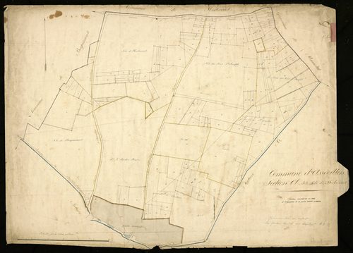 Plan du cadastre napoléonien - Assevillers : Sole de Herbébourt, A